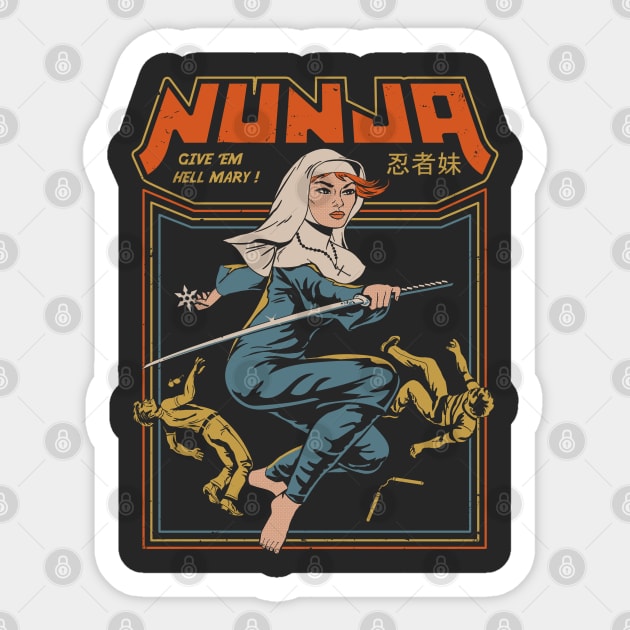 NUNJA Sticker by Elan Harris